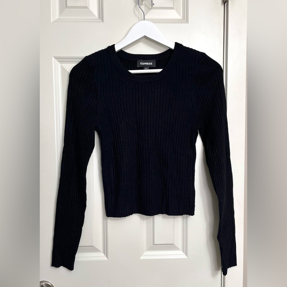 Express Ribbed Crewneck Sweater NWOT